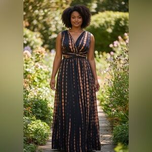 Empress maxi tie dye dress more colors available!